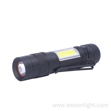 New EDC Side COB Mini AA Torch Light